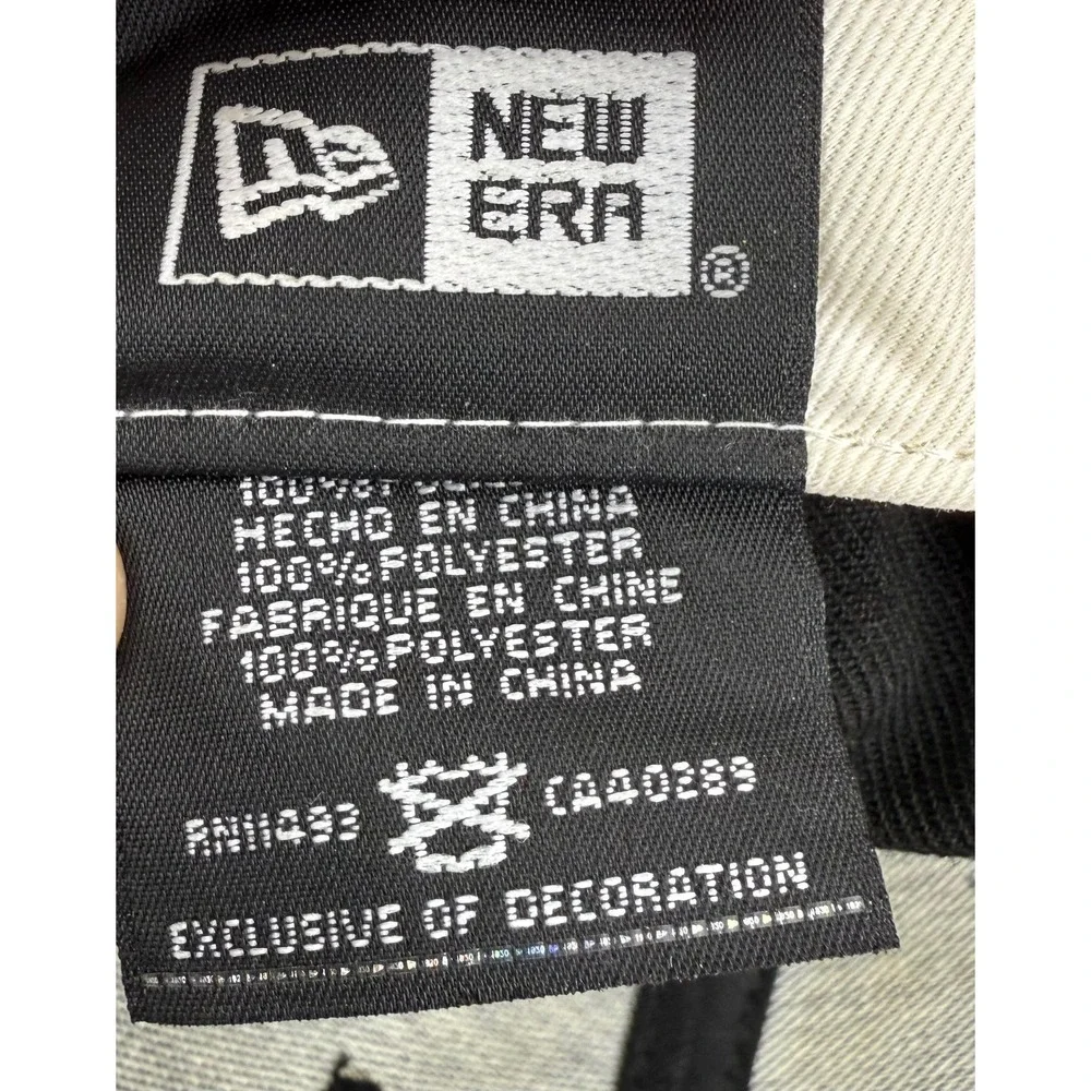 Fear of God Essentials New Era 9FIFTY Snapback Hat Black Teal F Logo Cap